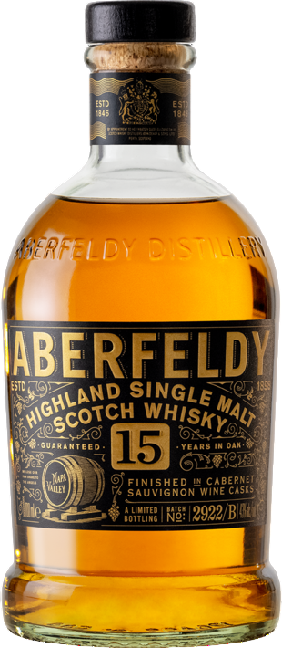 Aberfeldy Highland Single Malt Bolgherl 15 year 750 ml