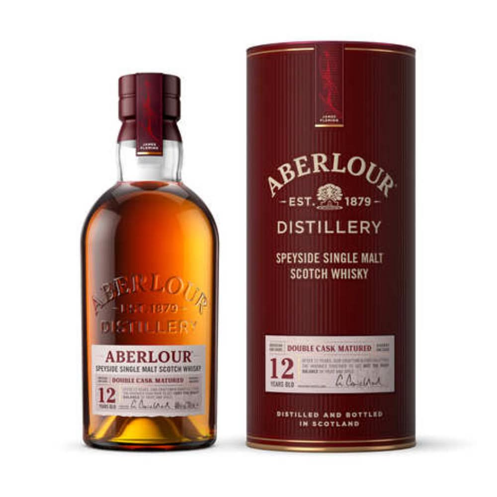 Aberlour Double Cask Matured 12 Year Old Single Malt Scotch Whisky 750ml