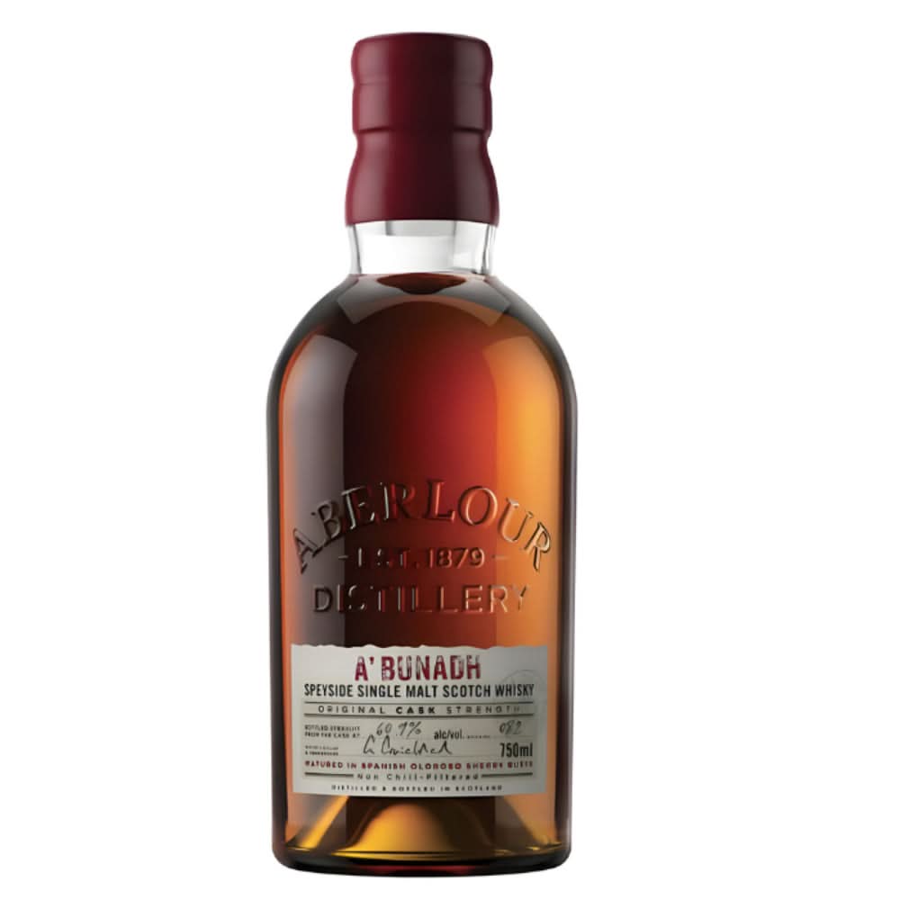 Aberlour A'bunadh Matured In Spanish Oloroso Sherry Butts 122.4 Proof Single Malt Scotch Whisky 750ml