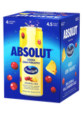 Absolut & Ocean Spray Cran Pineapple Vodka Cocktail 12-Oz Can 4-Pack