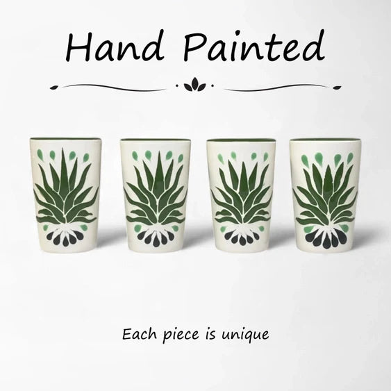 Agave Design Shot Glasses 4-Oz 4-Pack