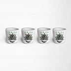 Agave Painted Mezcal Shot Glass 1.6-Oz