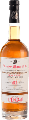 Alexander Murray & Co 21 Year Old Glen Keith Distillery 86 Proof Single Malt Scotch Whisky 750ml