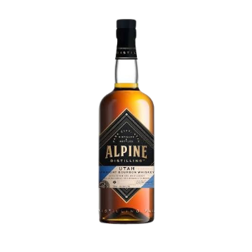 Alpine Distilling Utah Straight Bourbon Whiskey 750ml