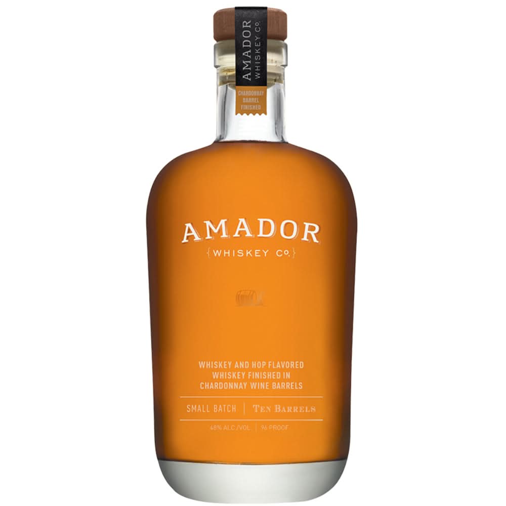 Amador Whiskey Ten Barrels Limited Release Hop-Flavored Whiskey 750ml