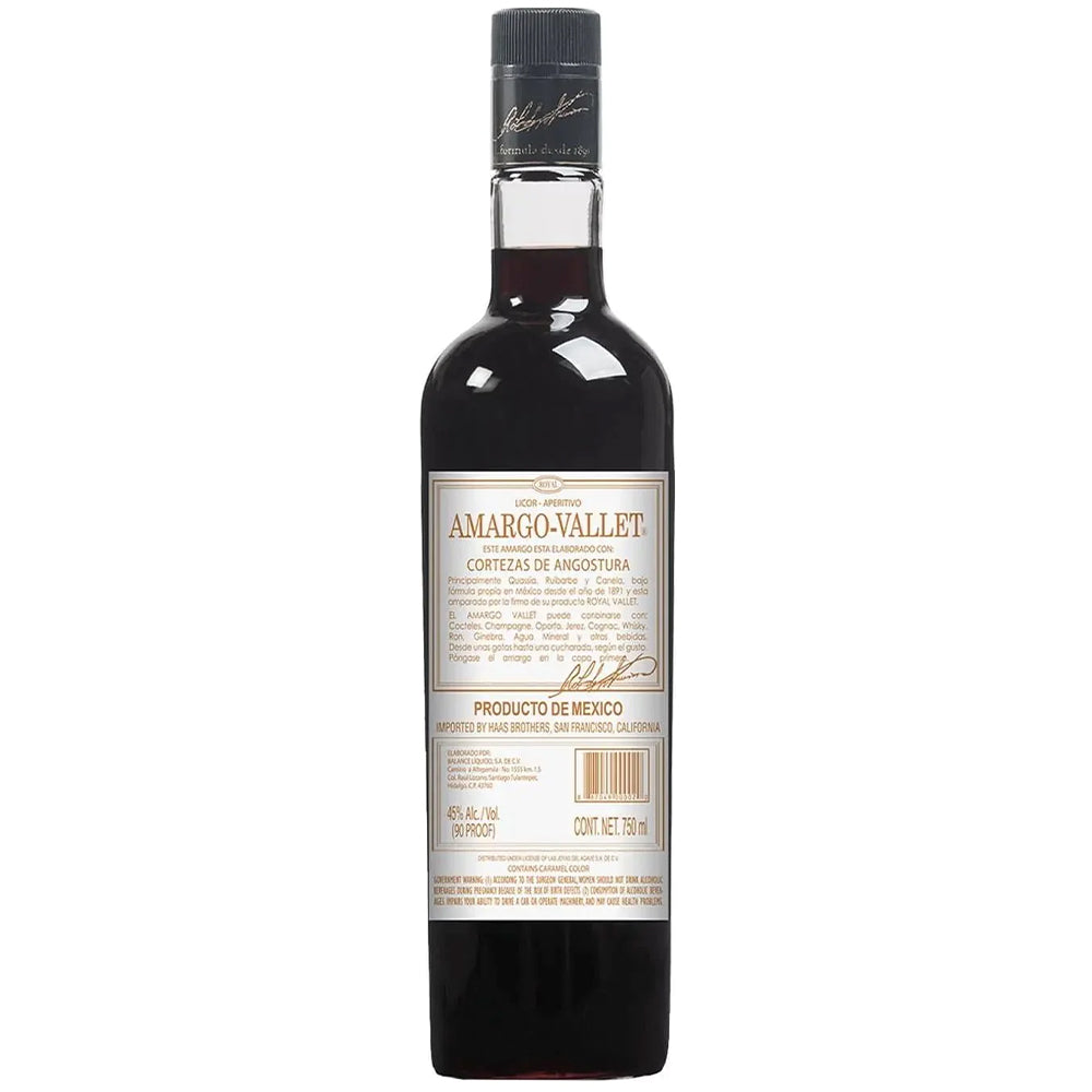 Amargo-Vallet Angostura Liqueur 750ml