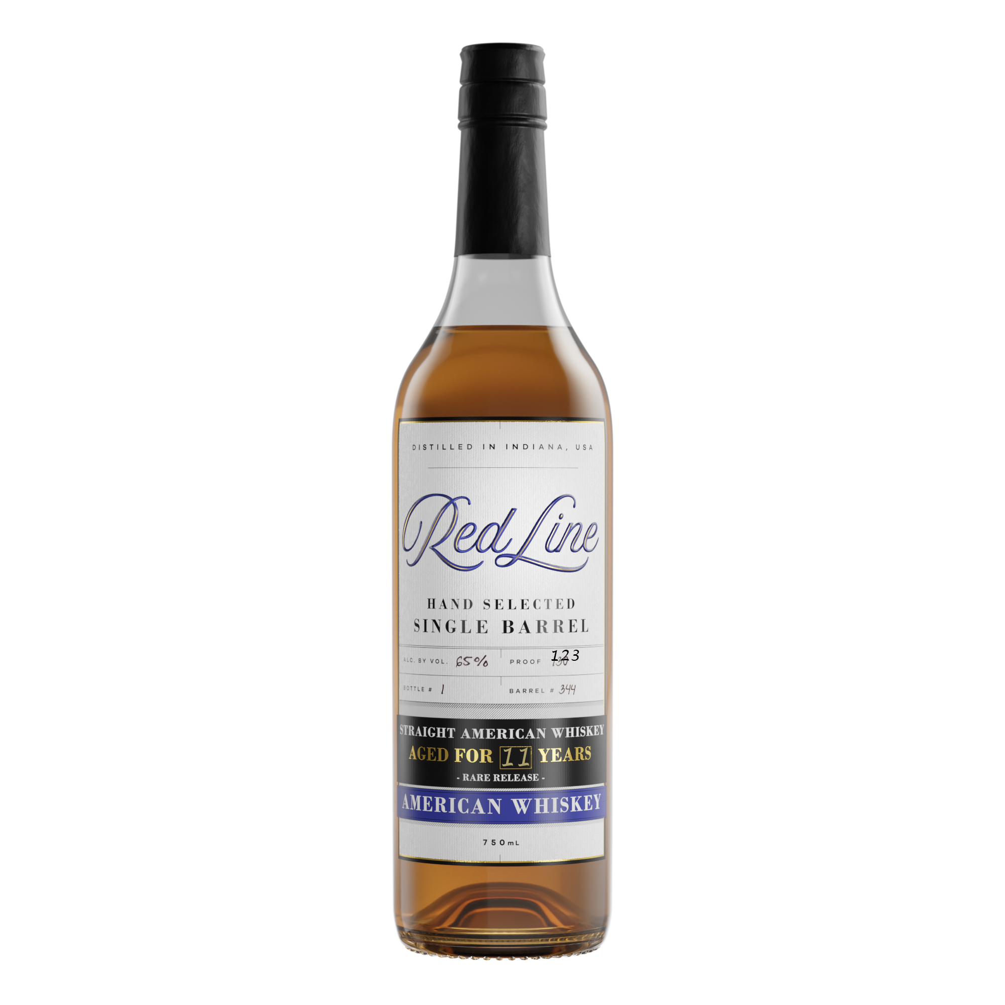Red Line 11 Year Old Single Barrel #344 American Whiskey 750ml