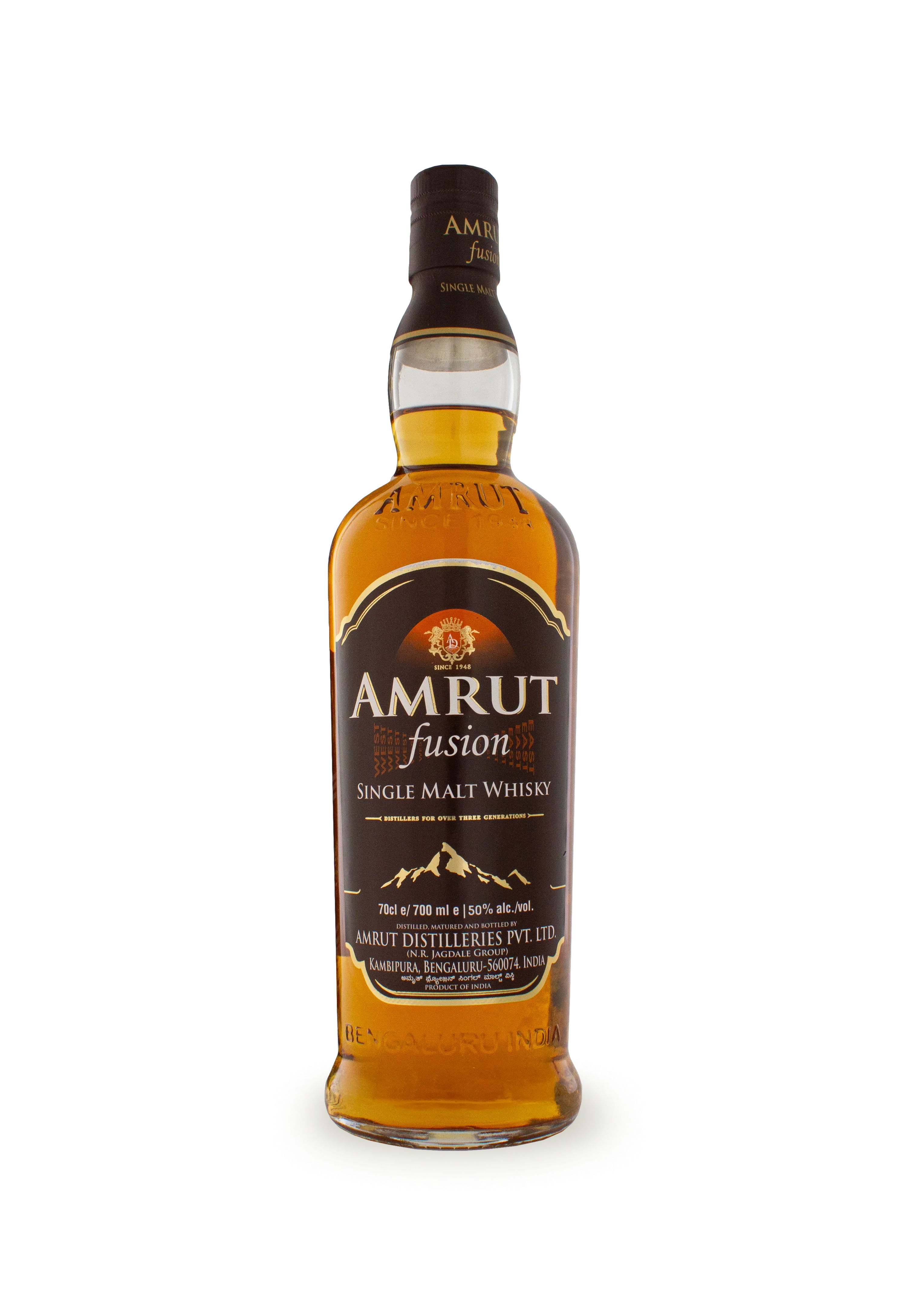 Amrut Intermediate Sherry Matured Single Malt Whisky 750ml