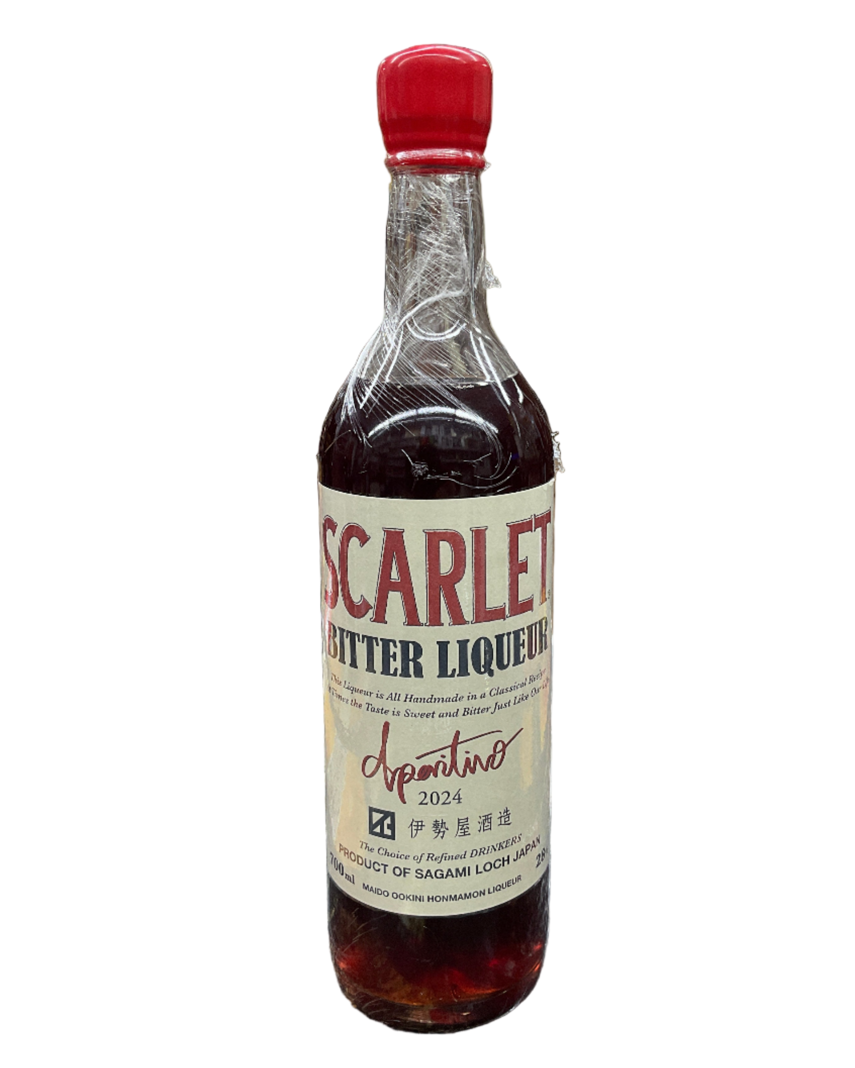 Iseya Distillery Aperitivo Scarlet Bitter Liqueur 700ml