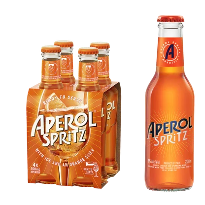 Aperol Spritz 4pk 200ml