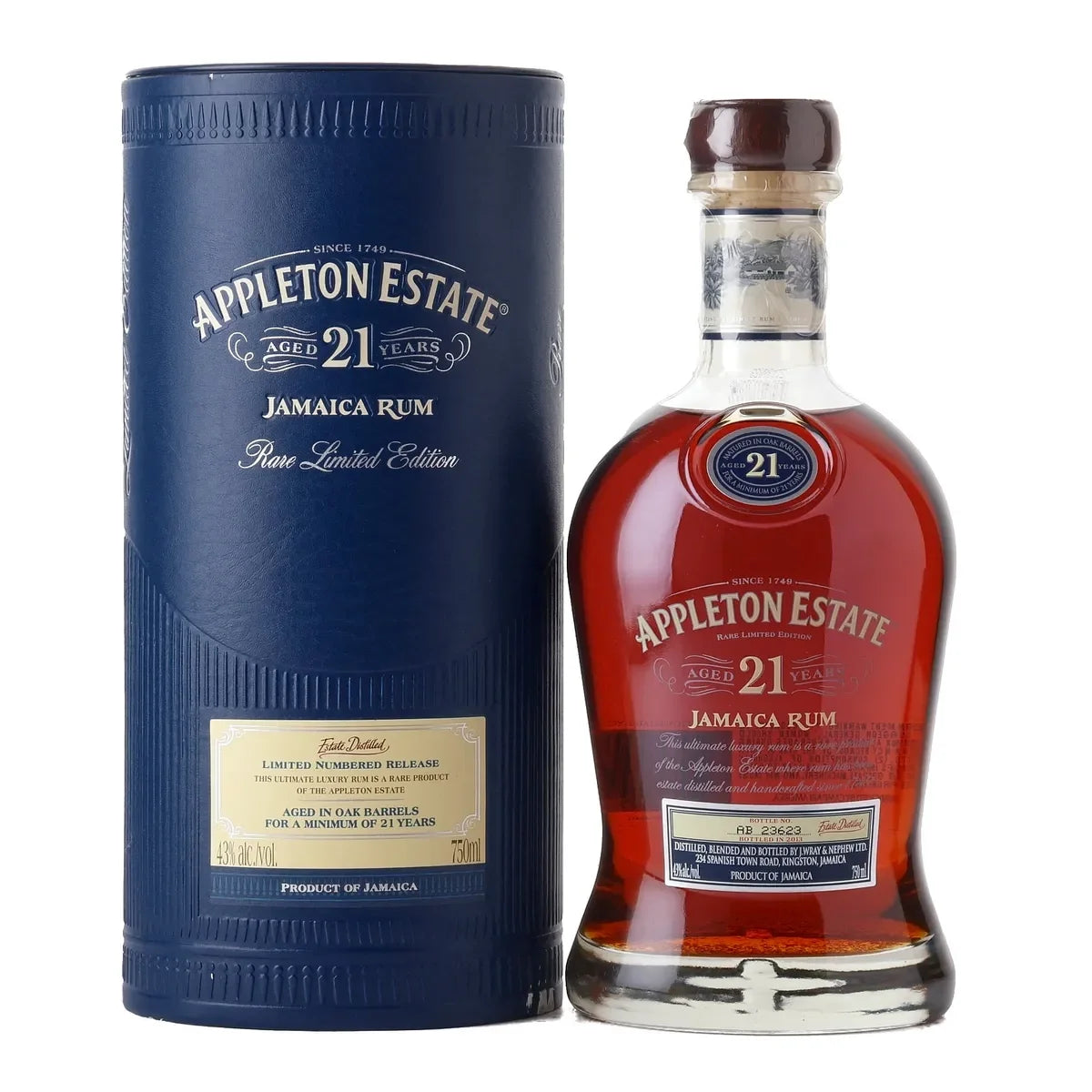 Appleton Estate 21 Year Old Rum 750ml