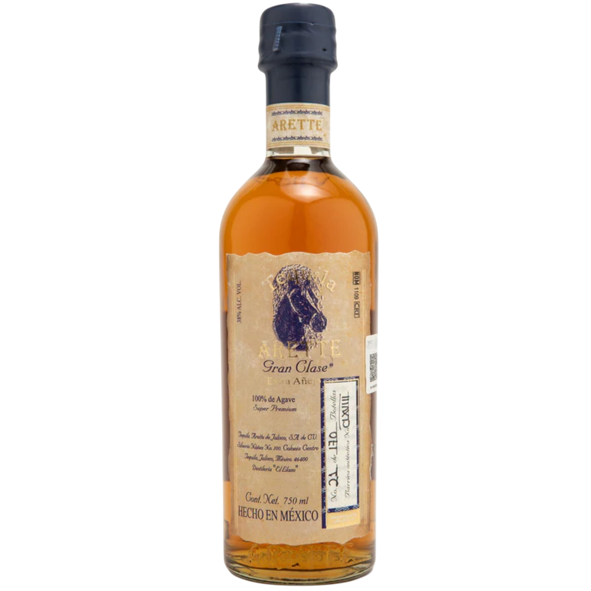 Arette Artesanal Gran Clase Extra Anejo 750 ml