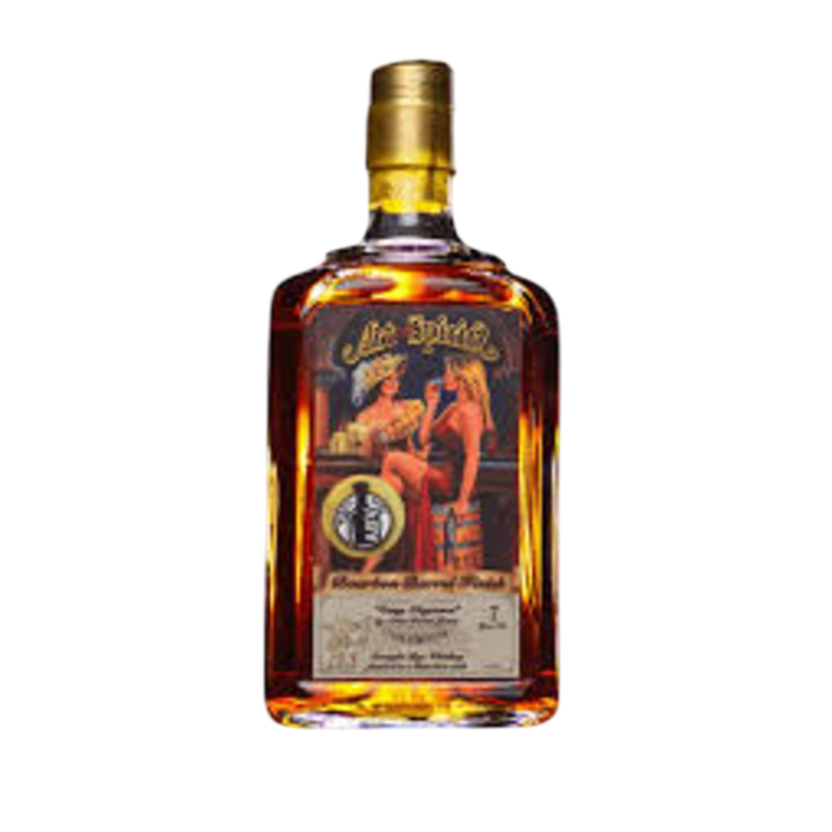 Art of The Spirit PB Reserve Bar Visa Double Oaked Easy Elegance Cask Strength Straight Rye 7 year 750 ML