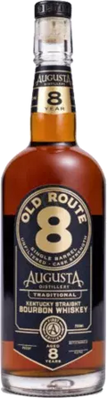 Augusta Distillery Old Route 8 Cask Strength 8 Year Old Straight Bourbon Whiskey 750ml