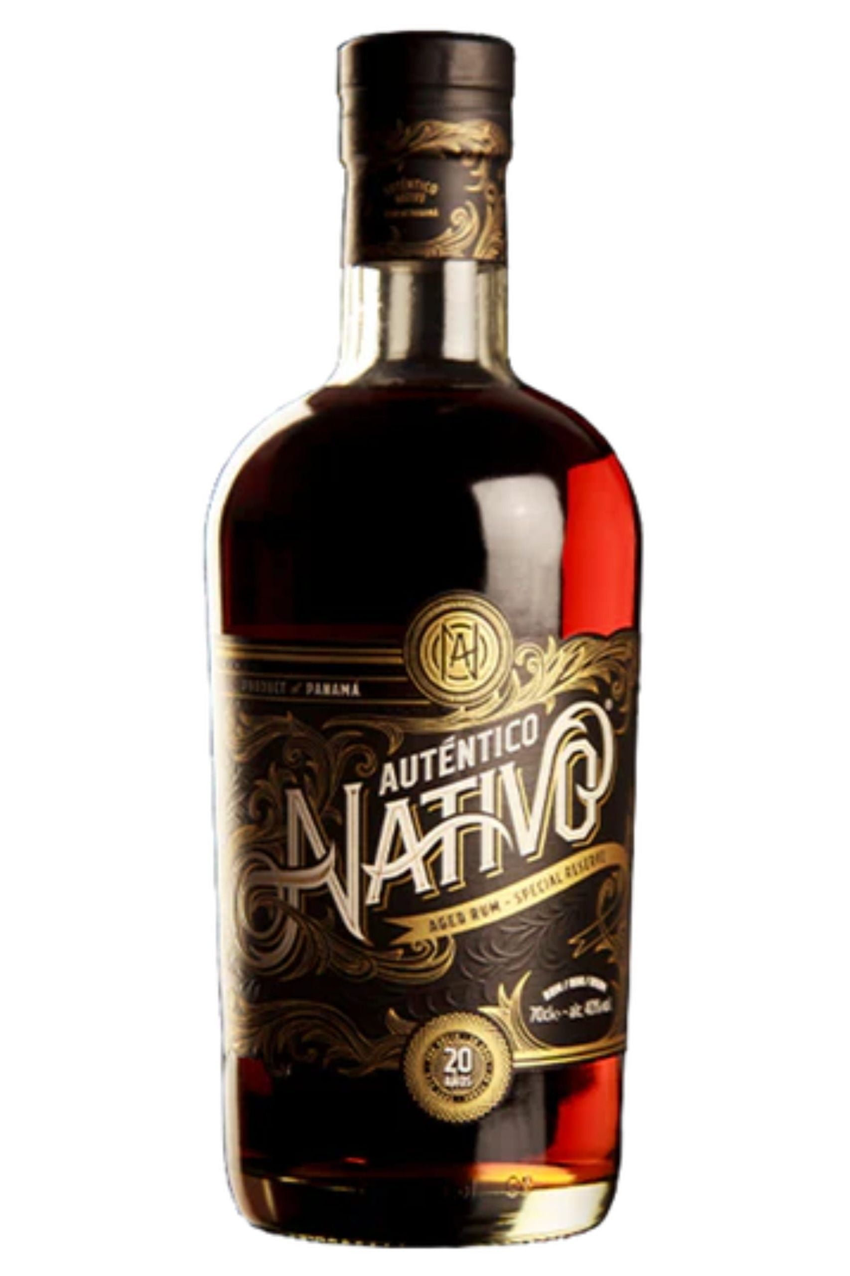 Autentico Nativo 20 Year Old Rum 750ml