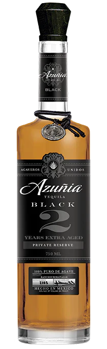 Azunia Private Reserve 2 Year Old Extra Aged Black Anejo Tequila 750ml