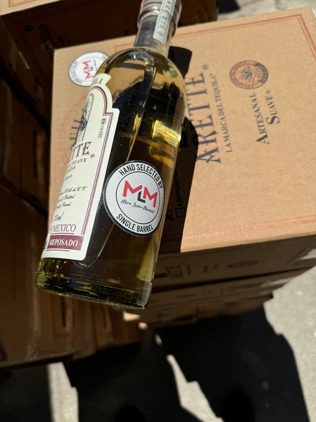 Arette Single Barrel MLM Exclusive Reposado Tequila 750ml