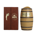 1976 I.W. Harper Bicentennial Edition Barrel Bar Decanter 130 Months Aged Kentucky Straight Bourbon Whiskey With Box (Bernheim juice)