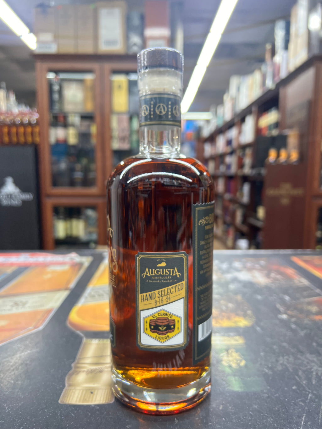 Augusta Distillery Buckner's 10 Year Old Unfiltered Cask Strength EL Cerrito Single Barrel Liquor Store Pick Kentucky Straight Bourbon Whiskey 750ml