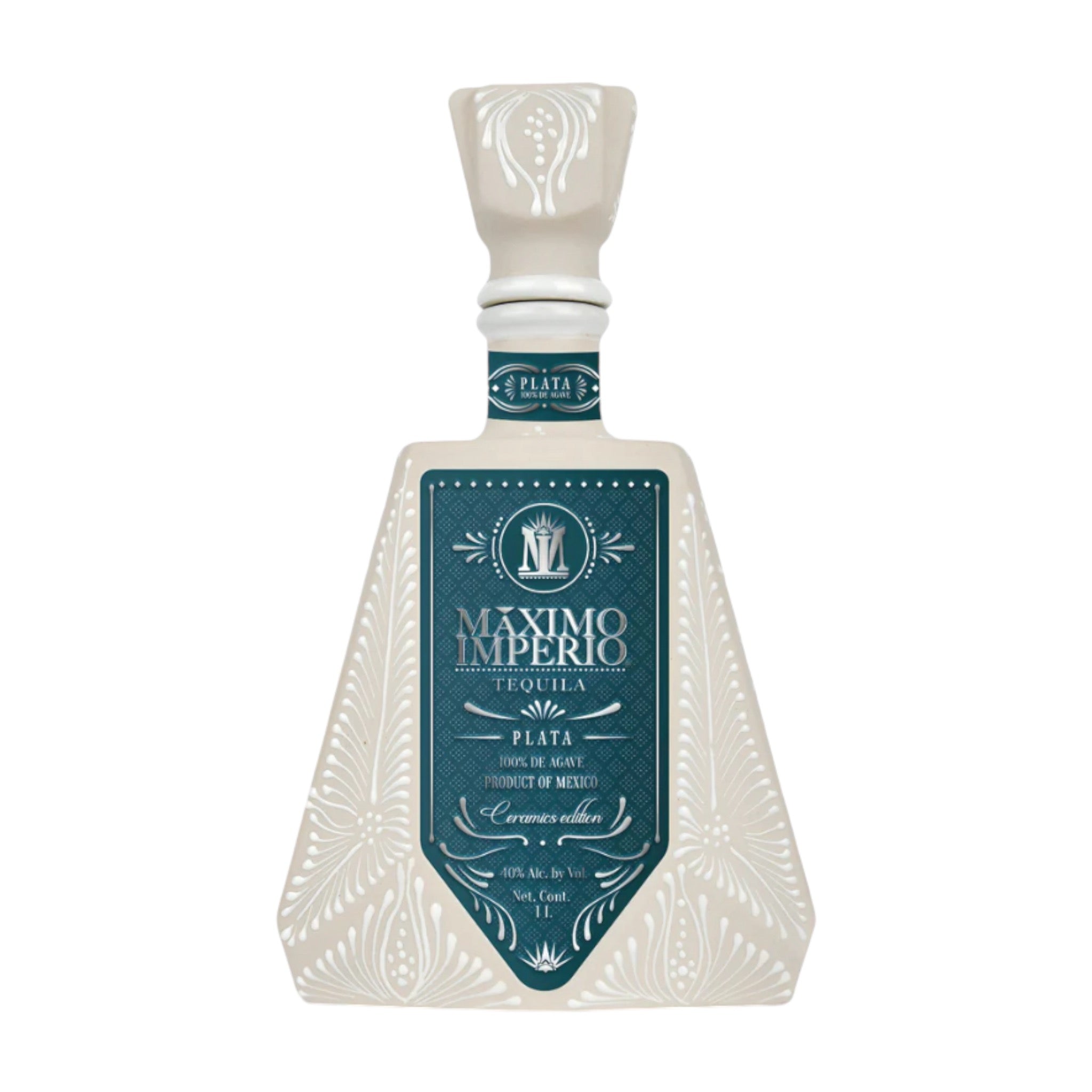 Maximo Imperio Edicion Ceramica Plata Tequila 1Lt