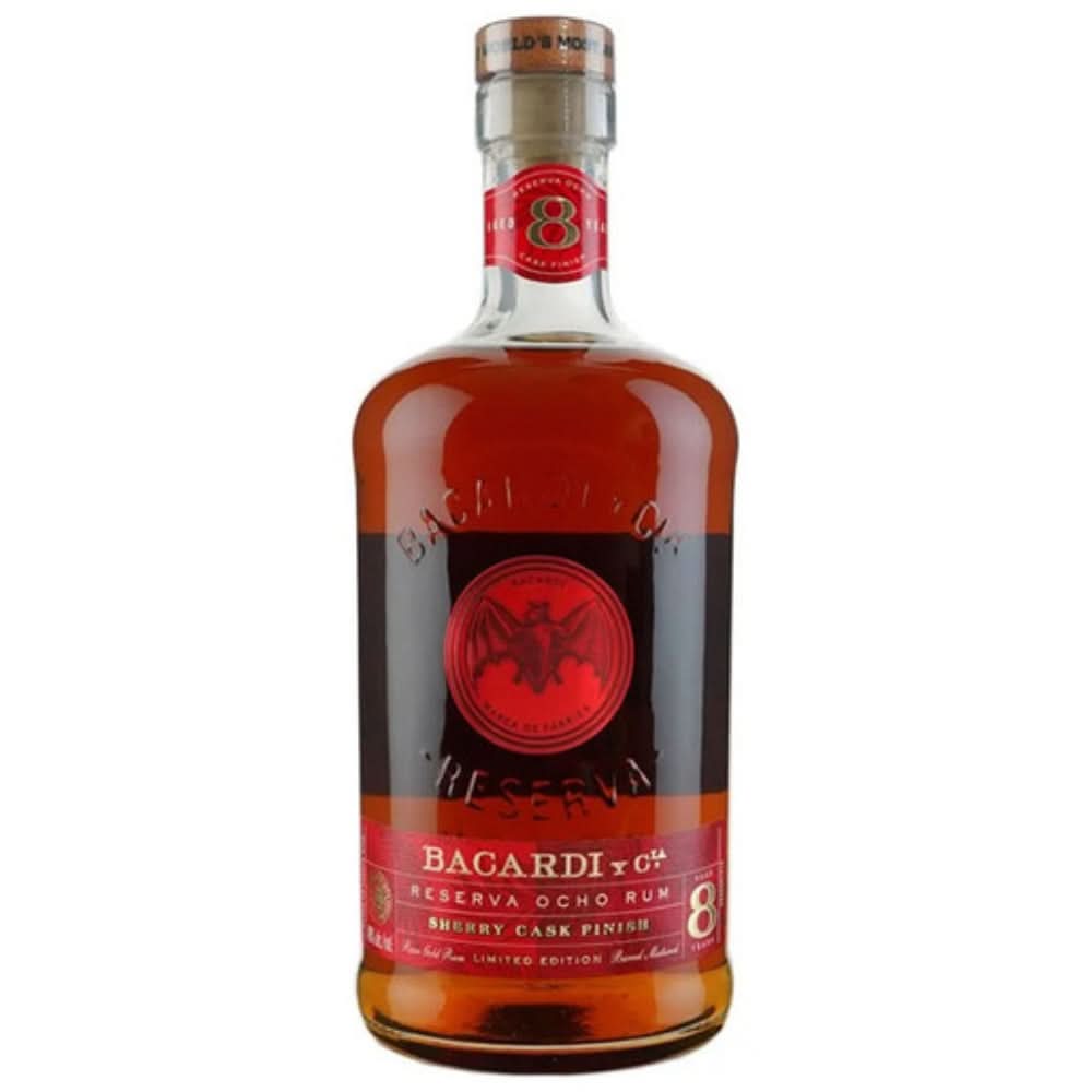 Bacardi Reserva Ocho Sherry Cask Finish Rum 750ml