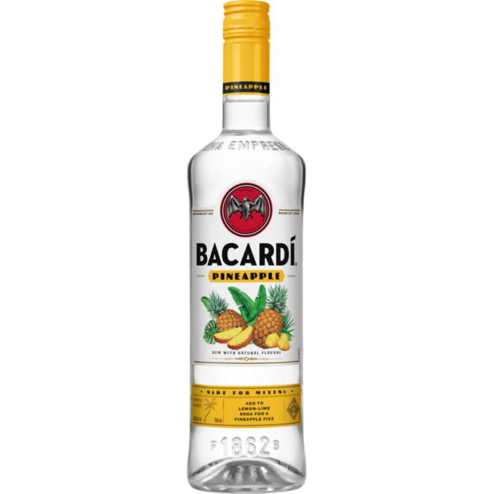 Bacardi Pineapple Flavored Rum 750ml