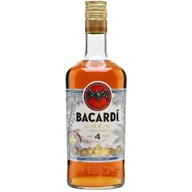 Bacardi Anejo Cuatro 4 Year 750 ml
