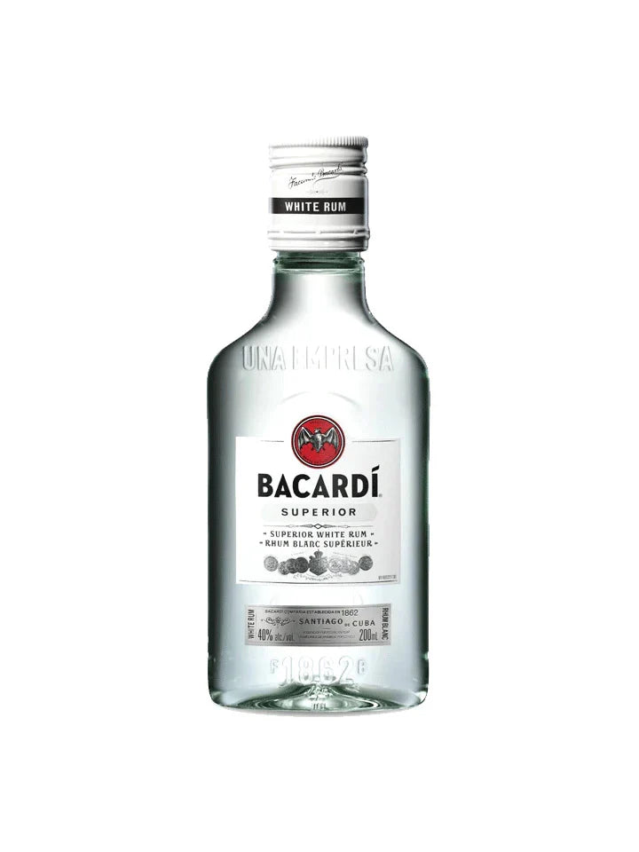 Bacardi Carta Blanca Superior White Rum 200ml