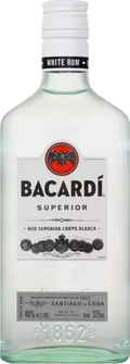 Bacardi Carta Blanca Superior White Rum 375ml