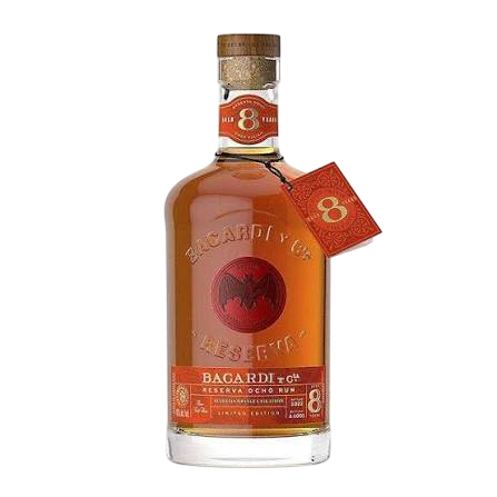 Bacardi Reserva Ocho Rum Sevillian Orange Cask Finish 750