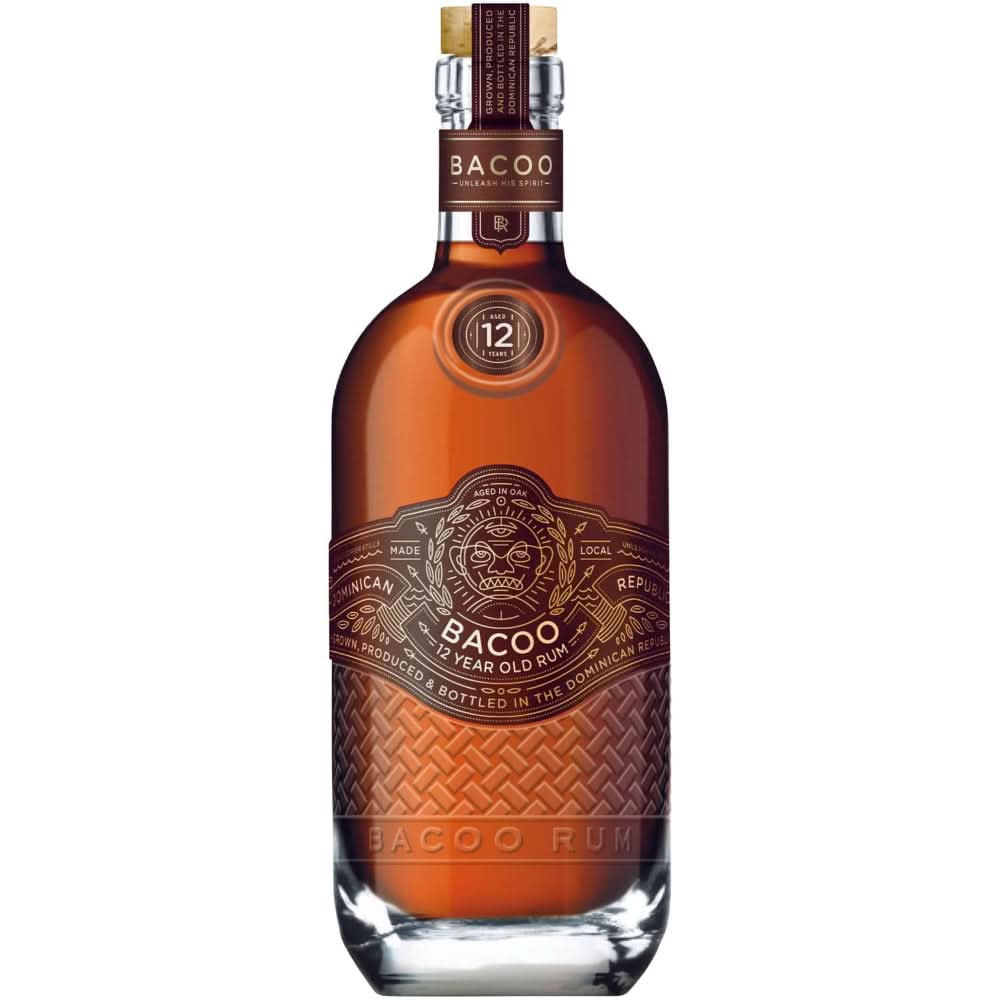 Bacoo 12 Year Old Rum 750ml
