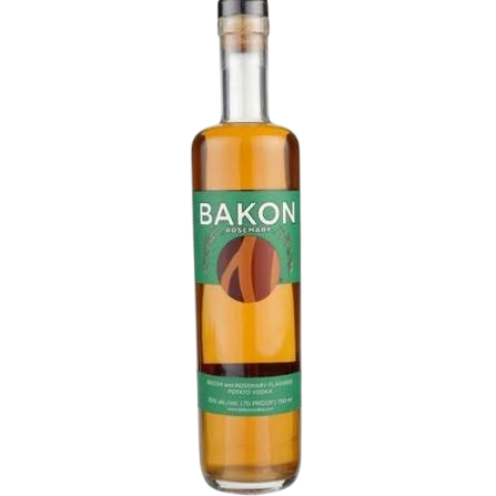 Bakon Bacon and Rosemary Flavored Potato Vodka 750 ml