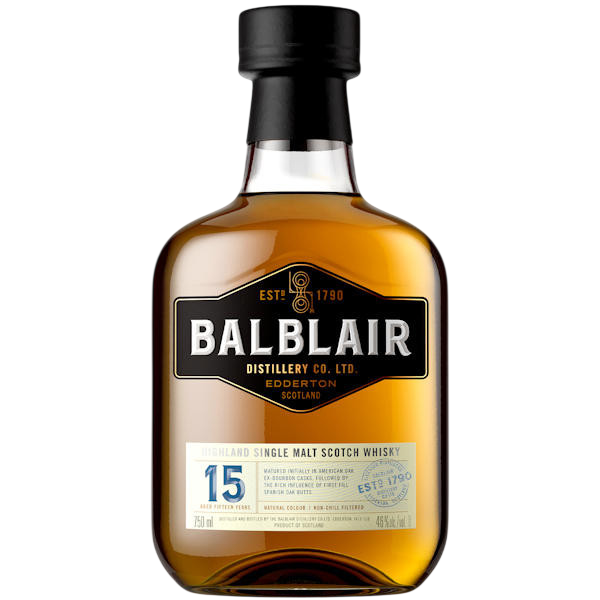 Balblair 15 Year Highland Single Malt Scotch 750ml