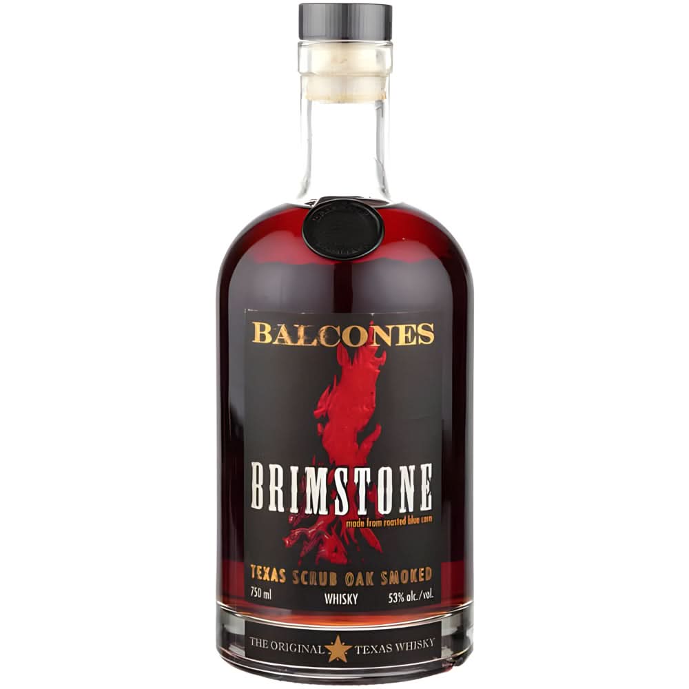 Balcones Distilling Brimstone Texas Scrub Oak Smoked Corn Whisky 750ml
