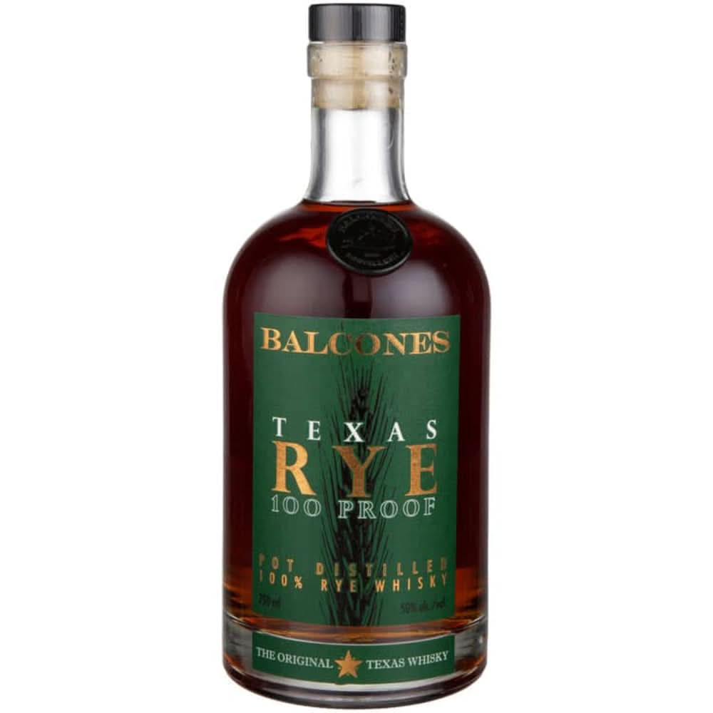 Balcones Distilling 100 Proof Rye Whisky 750ml