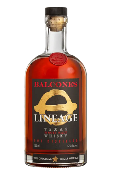 Balcones Distilling Lineage Pot Distilled Single Malt Whisky 750ml