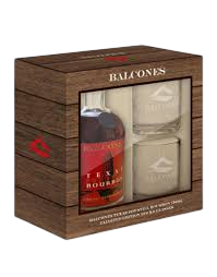 Balcones Texas Pot Still Bourbon Gift Set 750 ml