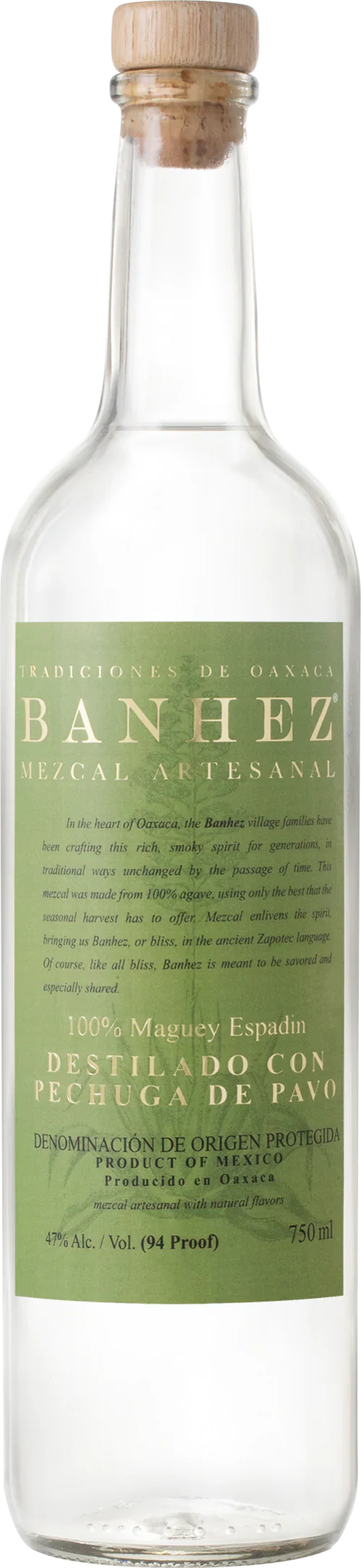 Banhez Pechuga Mezcal Joven 750ml