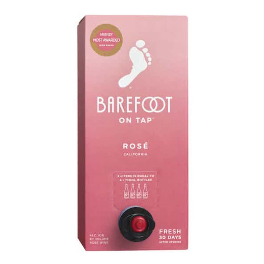 Barefoot On Tap Rose 750ml