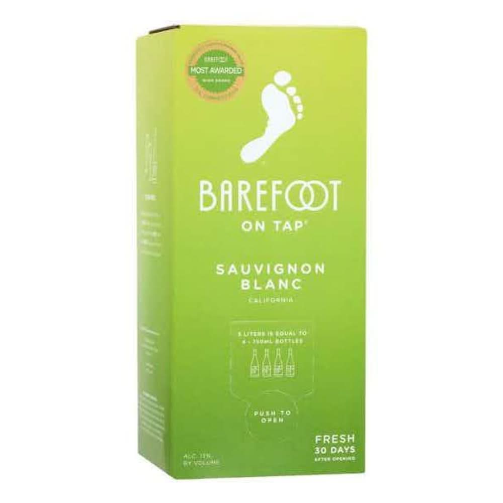 Barefoot On Tap Sauvignon Blanc 750ml