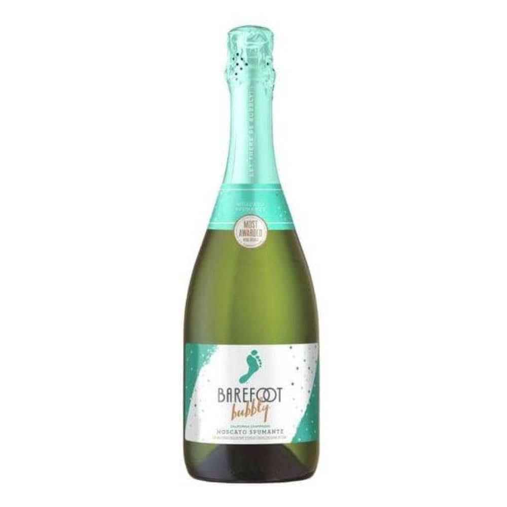 Barefoot Bubbly Moscato Spumante Champagne Wine 750ml