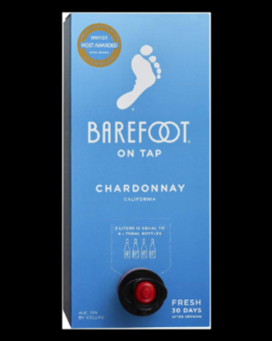 Barefoot On Tap Chardonnay 3Lt
