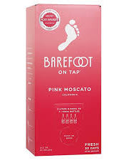 Barefoot Pink Moscato Box 3Lt