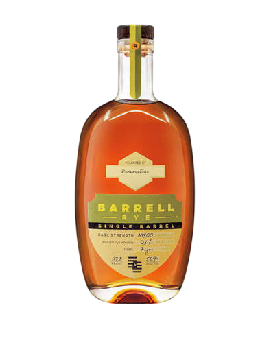 Barrel Craft Spirits Reserve Bar Barrel Rye Single Barrel Cask Strength (Barrel M300) 7 year 750 ml