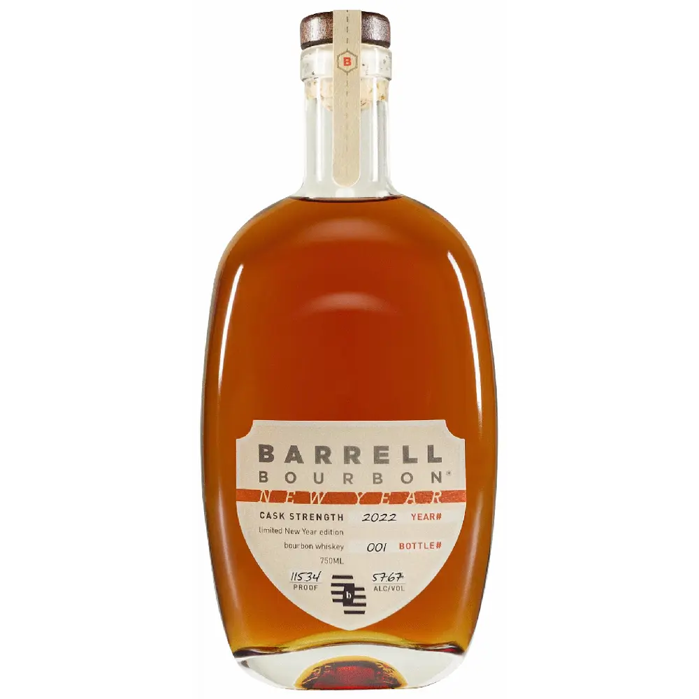2022 Barrell Craft Spirits Cask Strength New Year Edition Straight Bourbon Whiskey 750ml