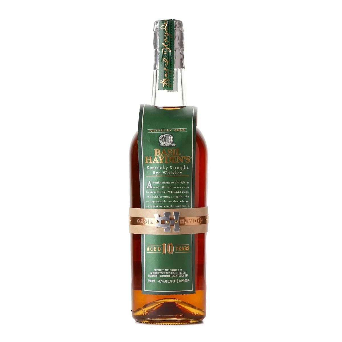 Basil Hayden's 10 Year Old Kentucky Straight Rye Whiskey 750ml