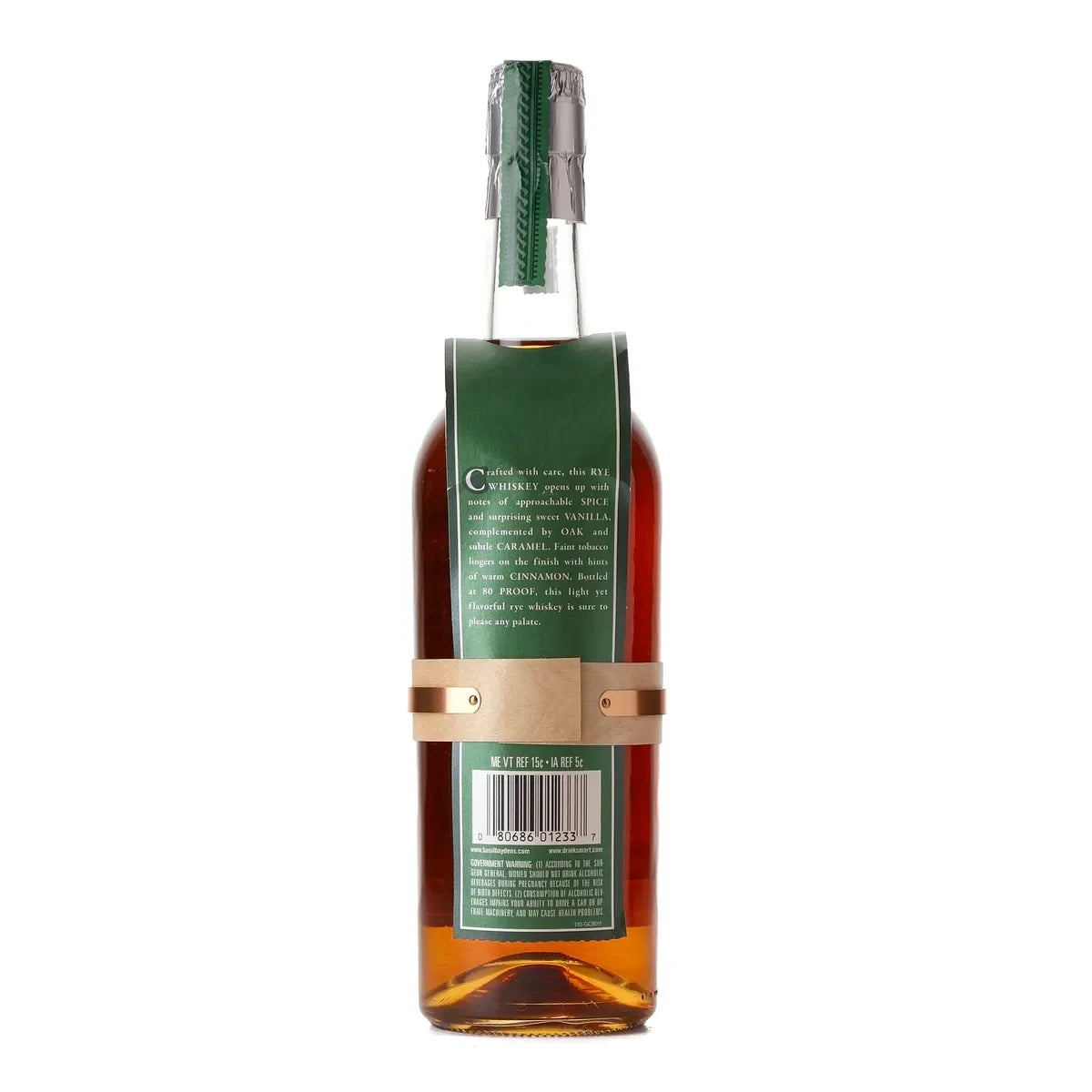 Basil Hayden's 10 Year Old Kentucky Straight Rye Whiskey 750ml