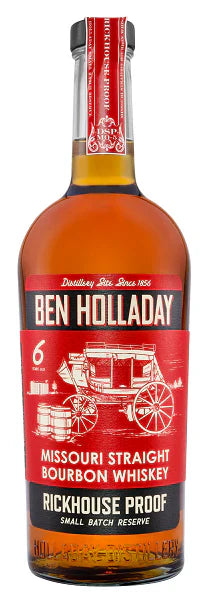 Ben Holladay Rickhouse Proof Missouri Small Batch 1 Reserve Straight Bourbon Whiskey 750ml