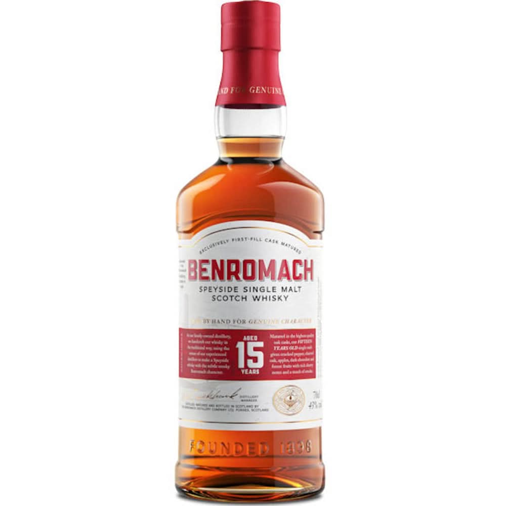 Benromach 15 Year Old Single Malt Scotch Whisky 750ml