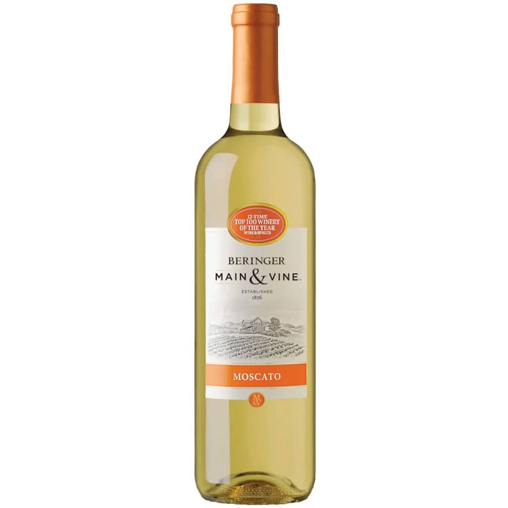 Beringer Vineyards Main & Vine California White Moscato 750ml